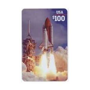   100. Space Shuttle Liftoff 1995 U.S. Postal Christmas Trial XF USED