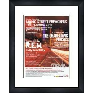  REM Move Festival 2003   Custom Framed Original Concert Ad 