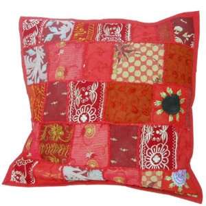  Shreya Auspicious Sari Patch Pillow