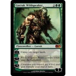  Garruk Wildspeaker Mythic Rare Foil Toys & Games