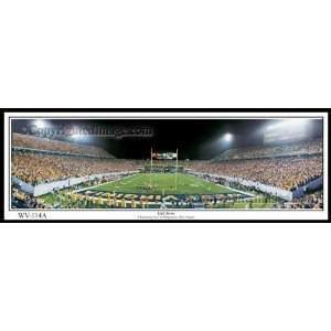  West Virginia WVU Mountaineers End Zone Panoramic Picture 