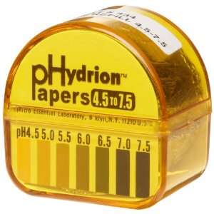 Micro Essential Lab 434 Hydrion Short Range pH Paper Refills, 4.5   7 