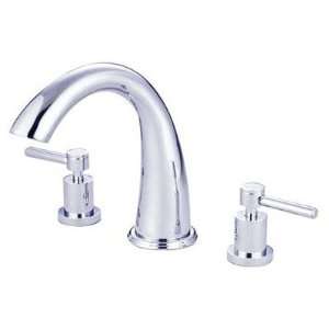  Roman Tub Filler with Concord Lever Handles Finish Oil 