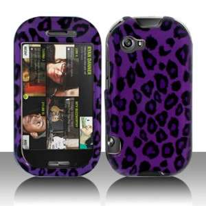 Purple Leopard Hard Case Cover Microsoft Sharp Kin Two  