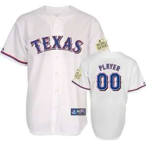  Texas Rangers Replica Custom Player Youth Home 2011 World 