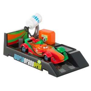  Cars 2 Pit Stop Launchers Rip Clutchgoneski Toys & Games