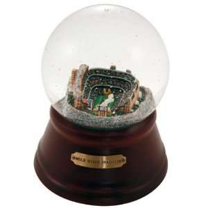  Historic Mile High Stadium Musical Water Globe with Wood 
