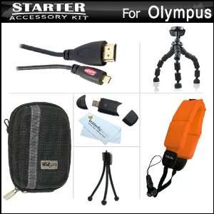   Cable + FLOAT STRAP + USB High Speed 2.0 SD Card Reader + LCD Screen