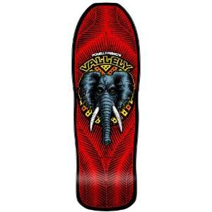  Powell Peralta Vallely Elephant Deck (Red, 10.0 Inch 