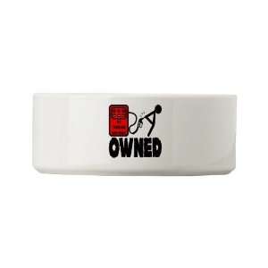 Owned Screwed Conservative Small Pet Bowl by  
