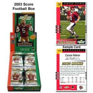  2003 Score Unopened Football Box
