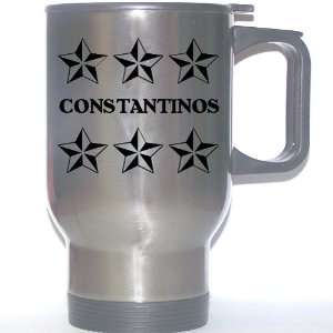  Personal Name Gift   CONSTANTINOS Stainless Steel Mug 