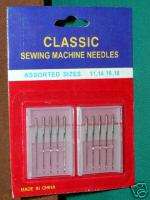 SEWING MACHINE NEEDLES 2 FOR PRICE OF 1 SPECIAL NEEDLES  
