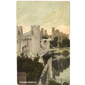    1905 Vintage Postcard Conwy Castle Conwy Wales UK 