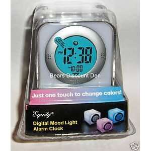  Equity Digital Mood Light Alarm Clock Electronics