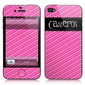  Tech Skin   Fun Stripes Pink Night Cell Phones 