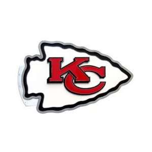  Large Logo Only NFL Hitch Cover   Kansas City Chiefs 