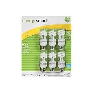  Ge Energy SmartTM 40 CFL Bulbs   6 Pk. 