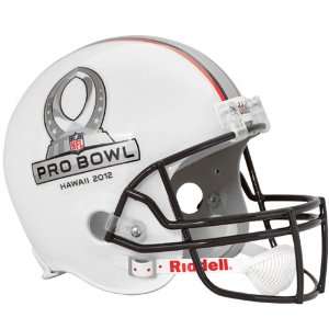  Riddell NFL White 2012 Pro Bowl Replica Full Size Helmet 