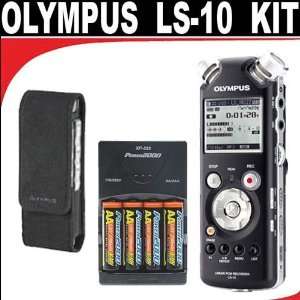 com Olympus LS 10 Linear PCM Recorder + Olympus Soft case for digital 