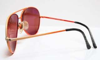 SERENGETI Sunglasses 5305L 5305 Aviator Pilot Vintage Neon 80s Rose 