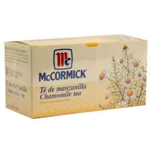  Mc Cormick, Tea Chamomile, 25 BG (Pack of 6) Health 