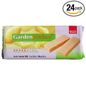 Garden Cream Wafers, Mango Flavor, 7 Ounce Pack (Pack of 24)  