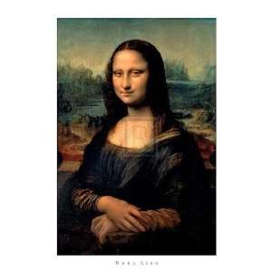  Mona Lisa by Leonardo Da Vinci 20x28