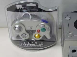 Platinum Nintendo GameCube System w Contr 784090090768  