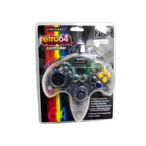 Nintendo 64 CONTROLLERS CLEAR TURBO N64 NEW SEALED  