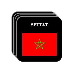  Morocco   SETTAT Set of 4 Mini Mousepad Coasters 