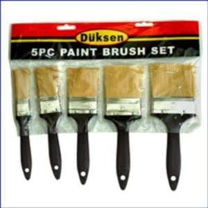  5 Piece Paint Brush Set1,1.5,2,2.5,3 Case Pack 72 Patio 