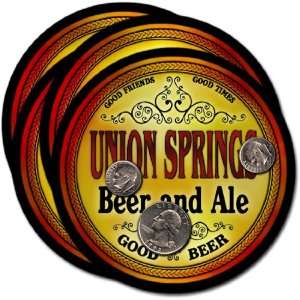  Union Springs , AL Beer & Ale Coasters   4pk Everything 