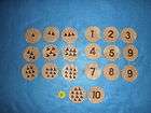   Match Flannel Board Felt story set counting food ~ 