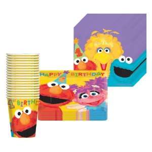  Sesame Street 1st  Party Kit for 18 Guests Toys & Games