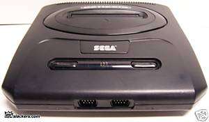 Broken Model 2 Sega Genesis Game Console Deck AS IS  