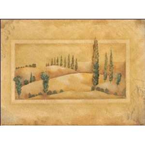  Rolling Hills Of Tuscany I (Sm) by Wirtz. Size 19 inches 