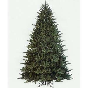 com 7.5 Fresh Cut Wisteria Spruce Pre Lit Artificial Christmas Tree 