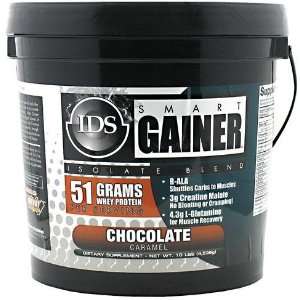  IDS Smart Gainer, Chocolate Caramel, 10 lbs (160 oz) 4536 