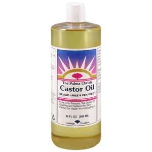 Heritage Products Castor Oil, The Palma Christi, 32 Fluid Ounces (960 