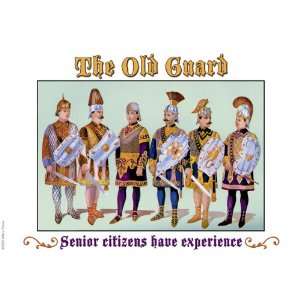  The Old Guard   Senior Citizens Have Experience 20X30 