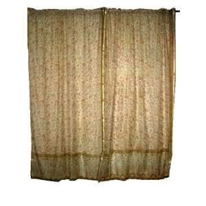   India Sari Drapes Curtains Panels Window Decor 86