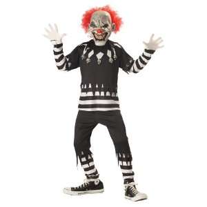 Lets Party By California Costumes Creepy Clown Child Costume / Black 