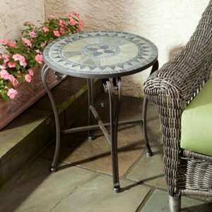  Alfresco Home Cremona 20 In. Round Side Table