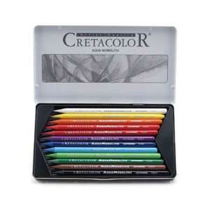  Cretacolor AquaMonolith Pencils 12 Color Set   Assorted 