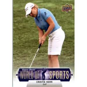   Card #273 Cristie Kerr   ENCASED Trading Card Sports Collectibles