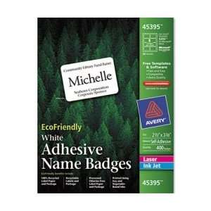  Self Adhesive Name Badge Labels 100% Recycled 3 