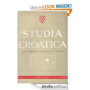   Kindle Edition) Instituto de Cultura Croata  Kindle Store