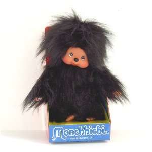  Sekiguchi 8 Tall Black Furry Monchhichi Doll Toys 
