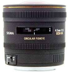 Sigma 4.5mm f/2.8 EX DC HSM Fisheye Lens  Canon+KIT NEW 0085126486549 